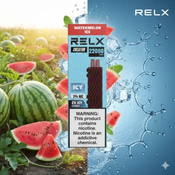 悅刻積木 RELX Creator 22000口拋棄式電子煙｜超長續航多種口味｜現貨發售